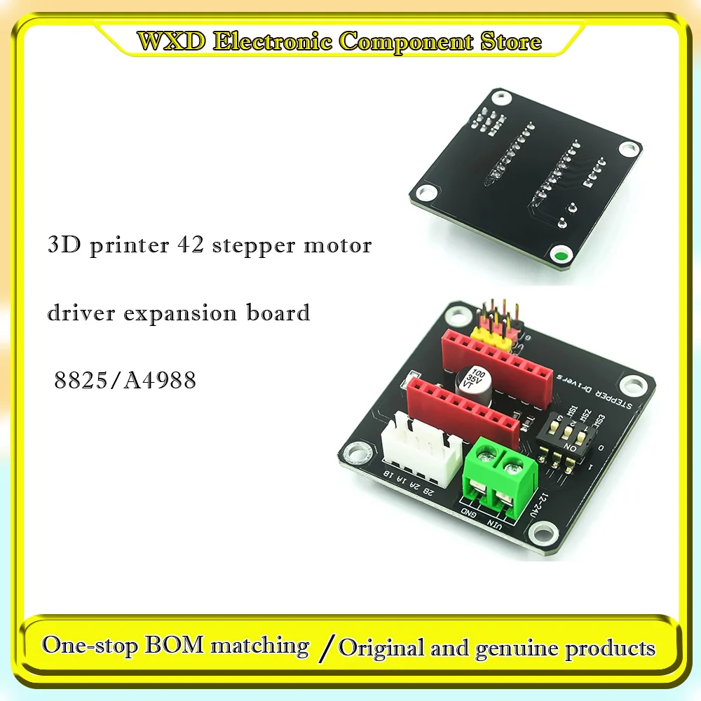 

ESP-PSRAM64H 3.3V 3D Printer 42 Stepper Motor Driver Expansion Board 8825/A4988