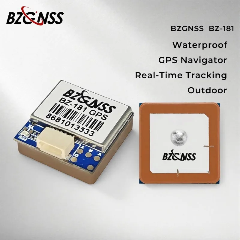 

1/5 шт. GPS-модуль BZGNSS BZ-181 с двойным протоколом для систем управления полетом FPV, дронов с фиксированным крылом, систем возврата при потере управления и спасательных операций