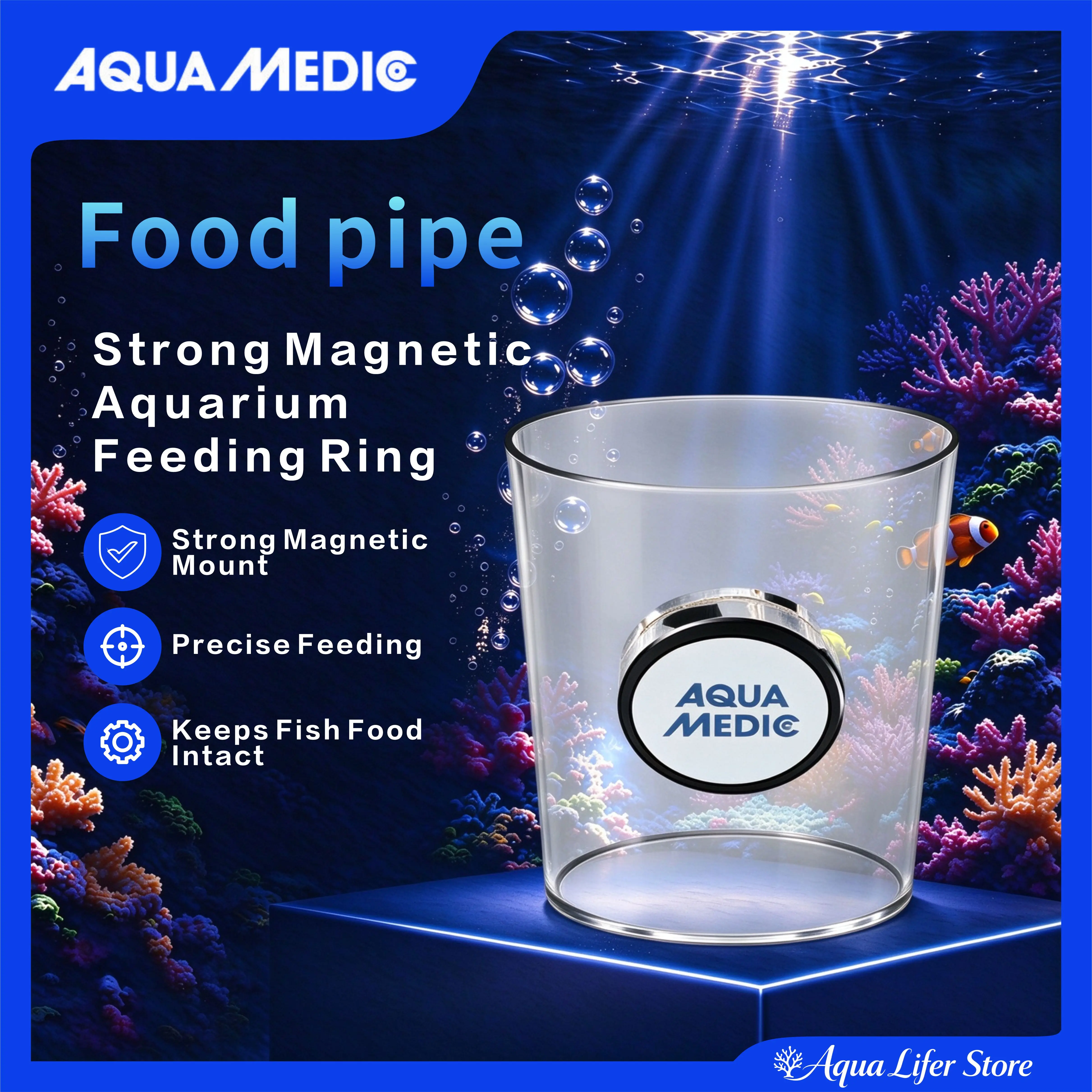 anneau-d'alimentation-magnetique-en-acrylique-aqua-medic-station-d'alimentation-anti-eparpillage-pour-aquariums-d'eau-douce-et-de-recifs-marins