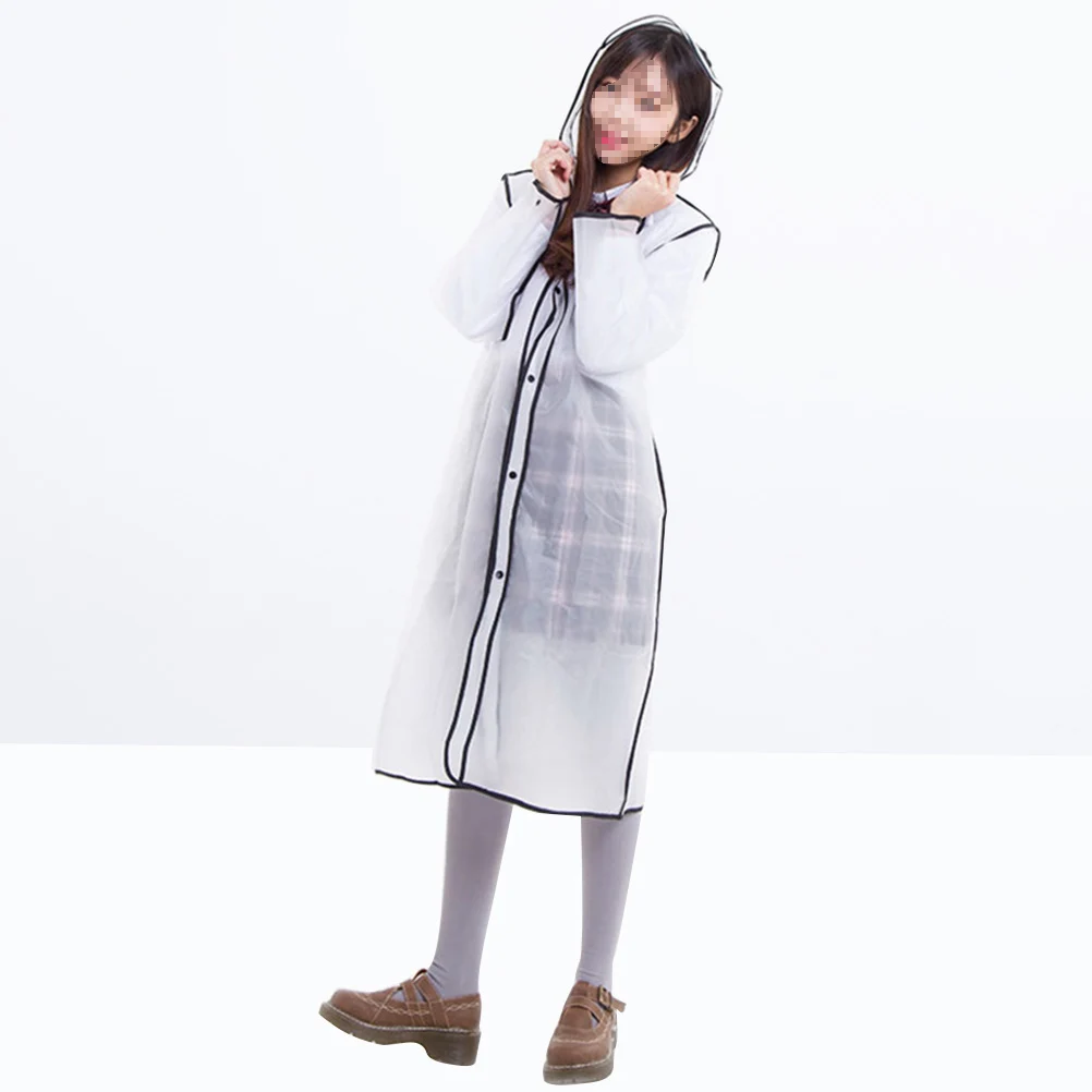 

Raincoat Women Adult Ponchos for Adults Portable Raincoats Black Protective Rainwear Travel