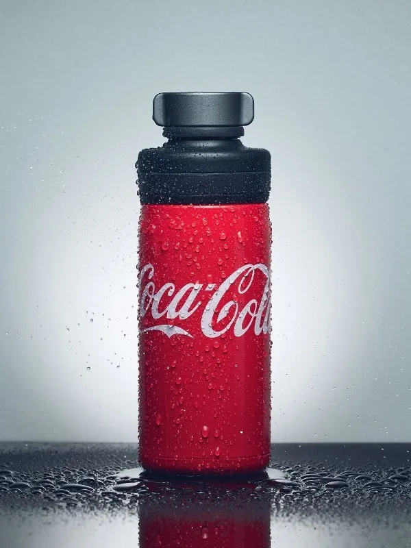 Cola Pattern Insulated Water Tumbler Unisex Large Capacity Leakproof Portable Outdoor Sports Cup for Carbonated Beverages 2026