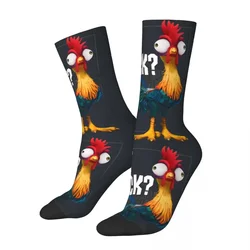 Moana Hei Hei Boat Snack Vintage Style Poster Socks Men's Women's Fashion Socks Spring Summer Autumn Winter Stockings Gift