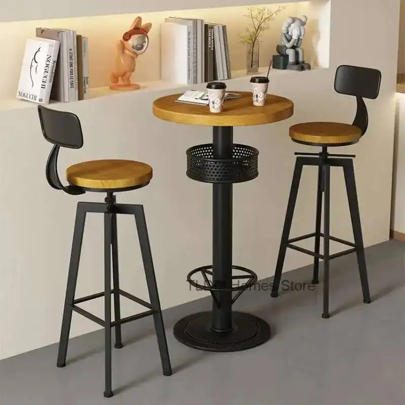 مطعم المطبخ طاولات بار الجانب أكل الدائمة حفلة خمر طاولة طعام خشبية مستديرة موبليس دي Cocina الأثاث Zt50bt جديد