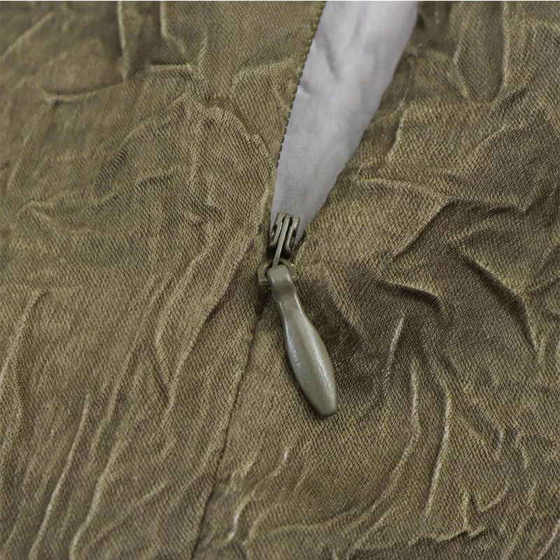 シックなヴィンテージプリント女性用スカートファッション2025ジッパーミディナイトパーティースプリット女性用ストリートウェアカジュアルロングスカート ﻿ ﻿