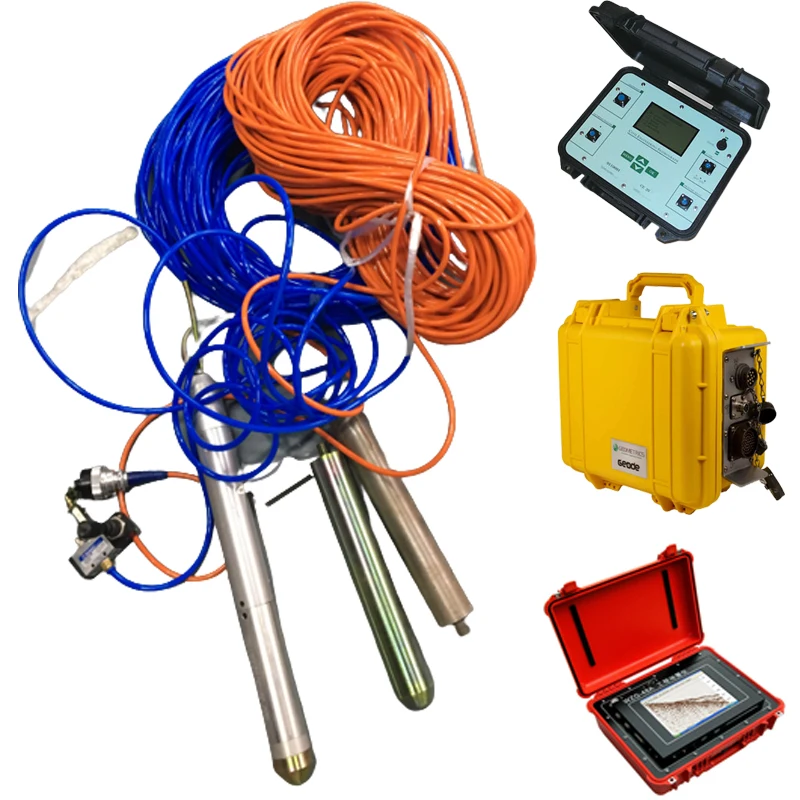 

Цифровой трехкомпонентный геофон 10 Гц для скважин, 3D геофоны для скважин, цена