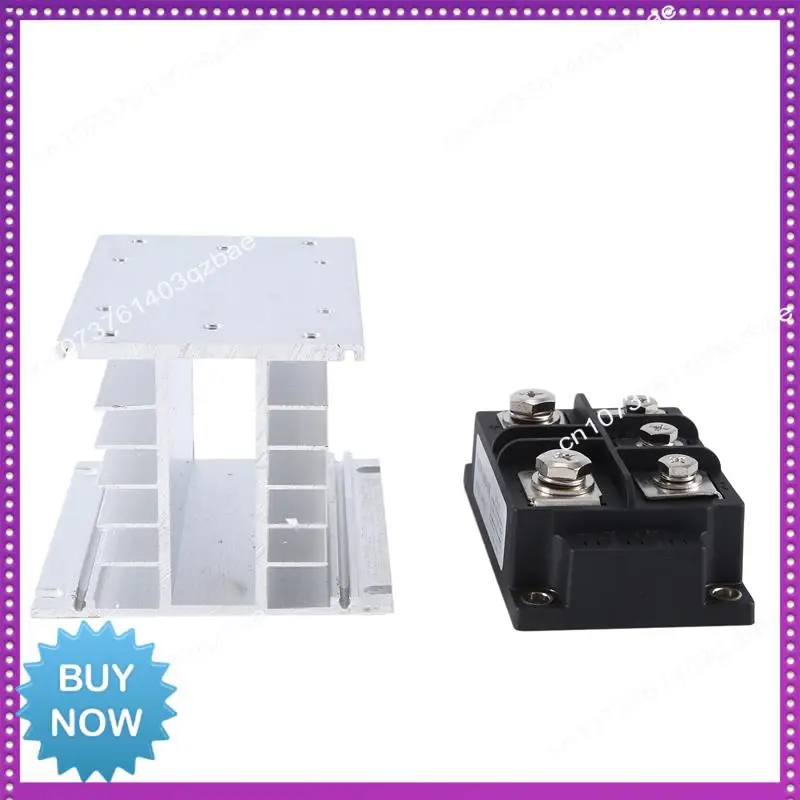 Hot Ltem 1 Piece MDS300-18 3-Phase Diode Bridge Rectifier Plastic+Metal As Shown 1800V Bridge Rectifier Module IGBT MDS300A1800V