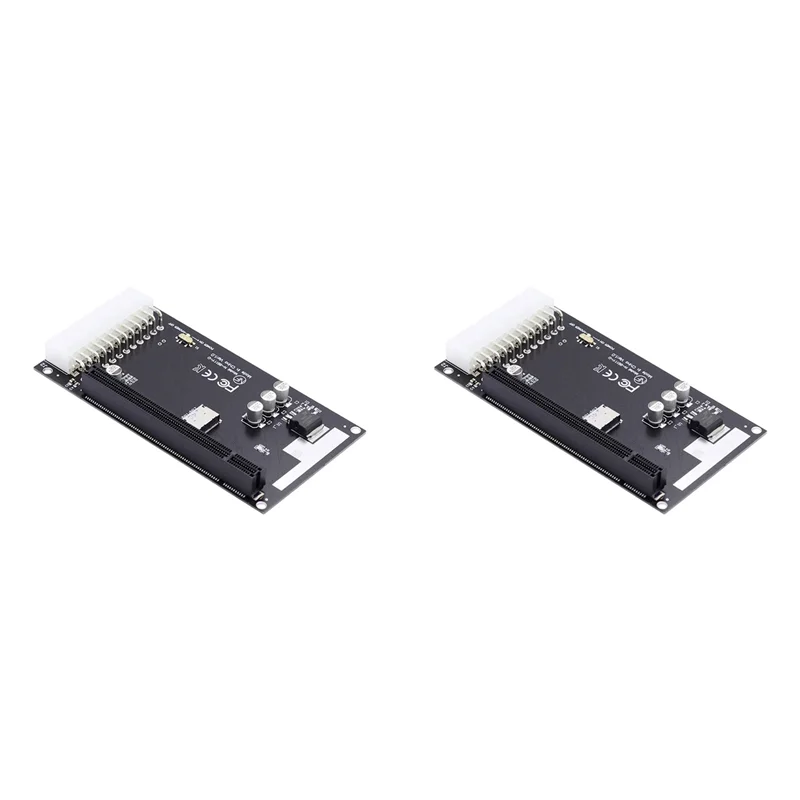 

ABT-2Pcs 4X Oculink SFF-8612 SFF-8611 To PCIE PCI-Express 16X Adapter With ATX 24Pin Power Port For Mainboard Graphics Card