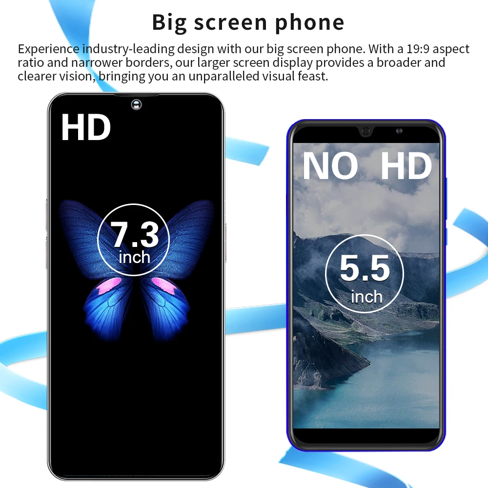 デュアルSIM-Androidスマートフォン,7.3 HD画面,オリジナル,7.3インチ,22 GB, 2テラバイト,5g,デュアルSIM,108mp,8000mah,s30