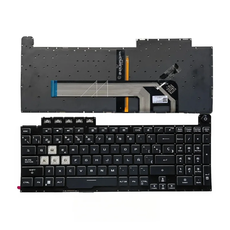 New US Russian Spanish RGB Keyboard For ASUS TUF Gaming F15 FX506 FA506 FA506Q FX506H FX506LI FX506LH F17 FX706 FA706 FX706LI