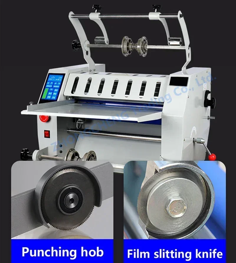 Double-sided Laminator for Advertising Photos – Compact Electric A3 Hot & Cold Laminator with Touchscreen
