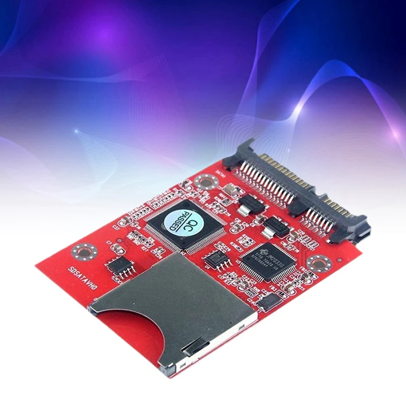 SD To SATA Hard Disk Adapter Card Support SD Card To Sata Interface Conversion Adopt Ft1370 Main Control Chip Card
