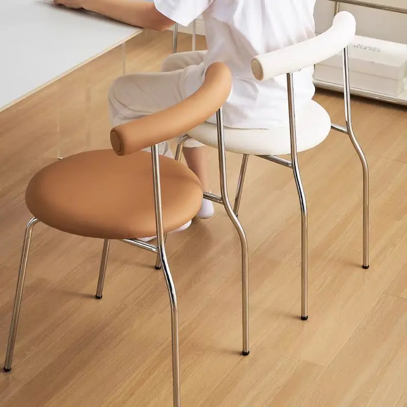 

Sleek Luxury Dining Chair Contemporary Kitchen Furniture Ergonomic Office Chair Elegant Restaurant Seating Home Dining Accent