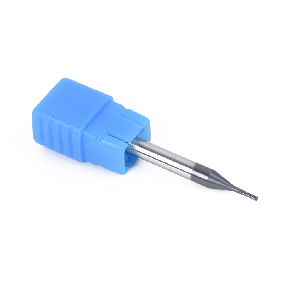 Solid Carbide End Mill 4 Teeth AlTiN Coated Milling Cutter for High Performance Cutting in Metal and Non Ferrous Materials