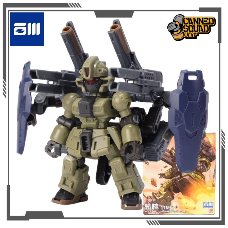 Baichuan modelo original enlatado esquadrão unidade série anime figura de ação montagem modelo brinquedos ornamentos colecionáveis presentes para meninos