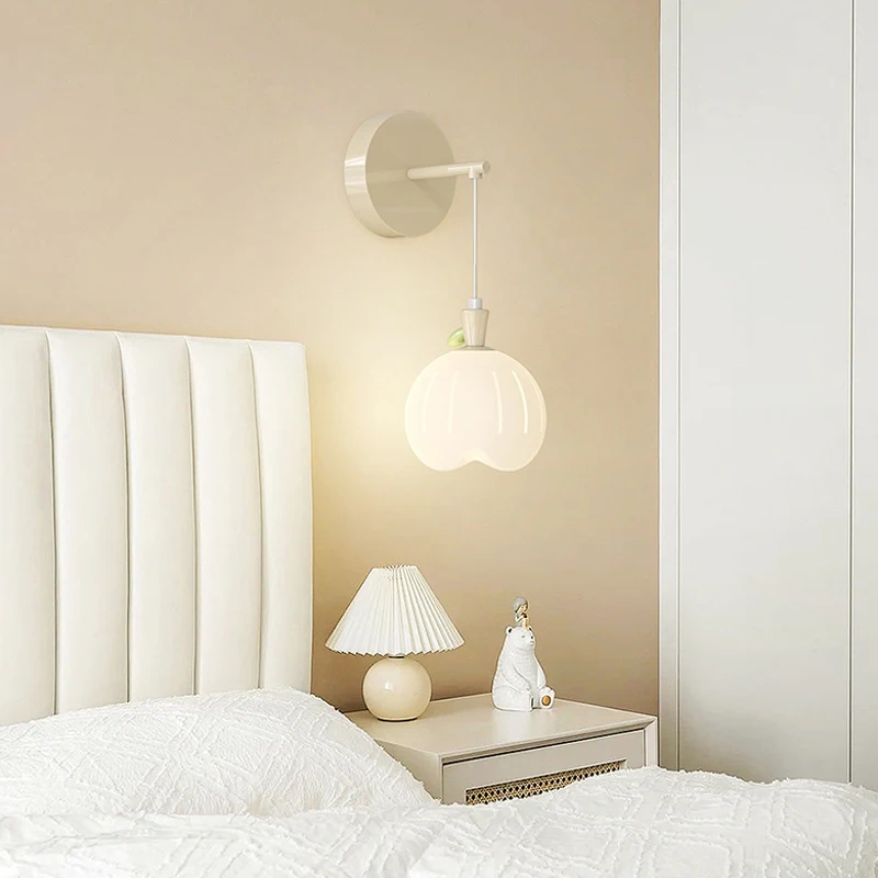 

Modern Minimalist Led Wall Lights Bedroom Headboard Eye Protection Wall Lamp Nordic Creative Living Room Balcony Hallway Lights