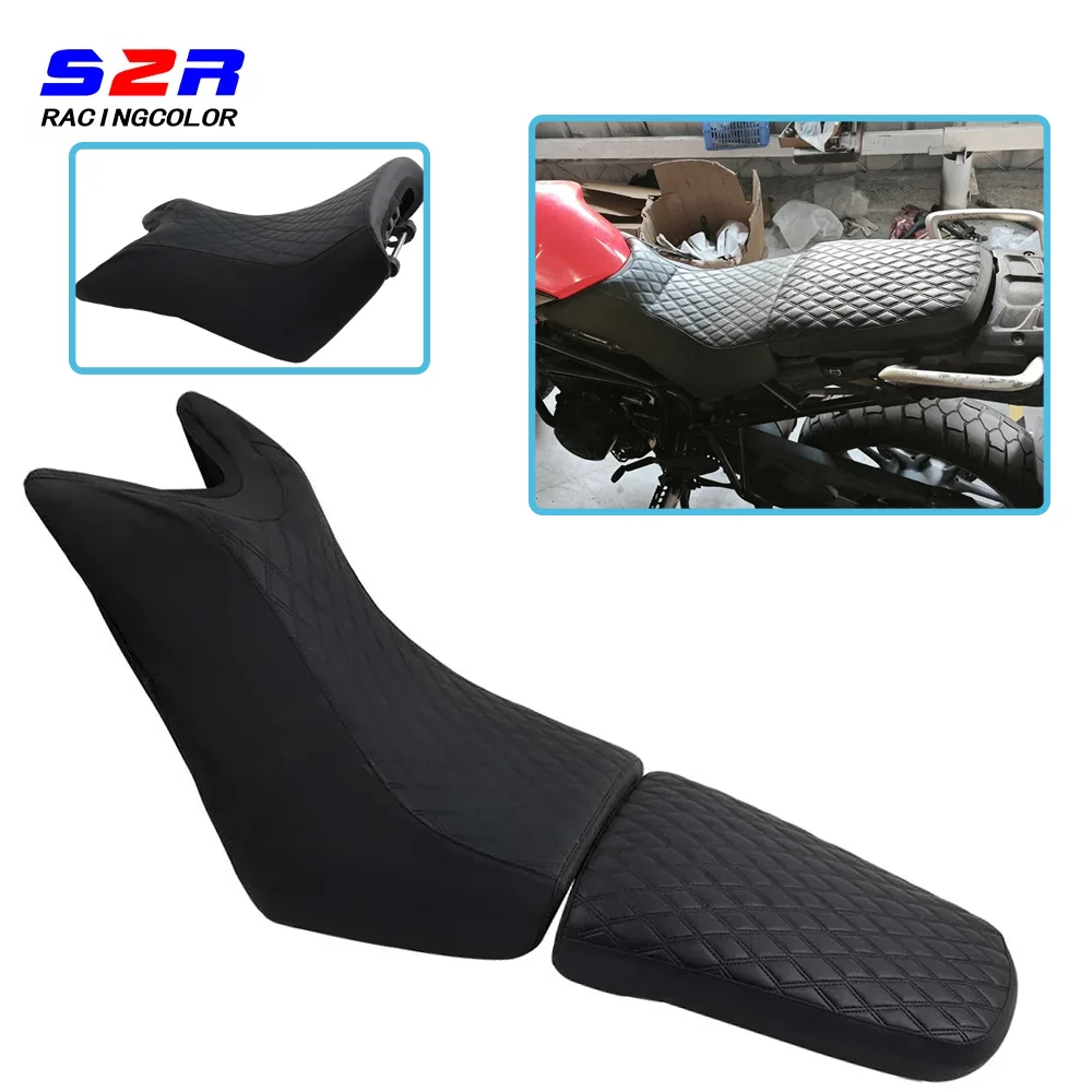 

For Triumph Tiger 800 2010 2011 2012 2013 2014 2016 2020 Motorcycle Accessories Leather Seat Cushion Cover Protection Seat Cover