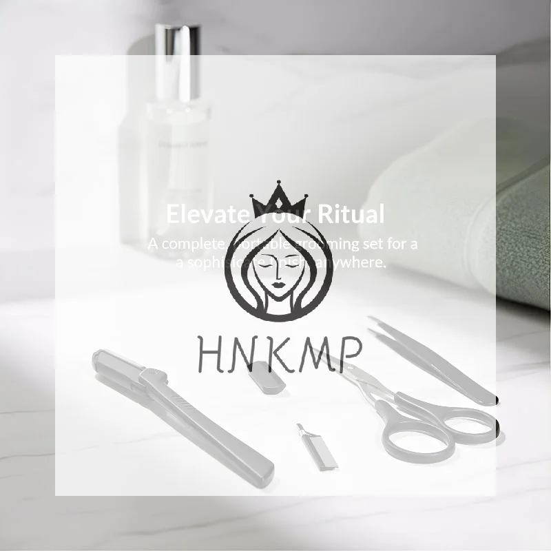 Stainless Steel Eyebrow Grooming Kit 3pcs Set for Women Men Professional Eyebrow Shaper Tool Kit for Daily Makeup