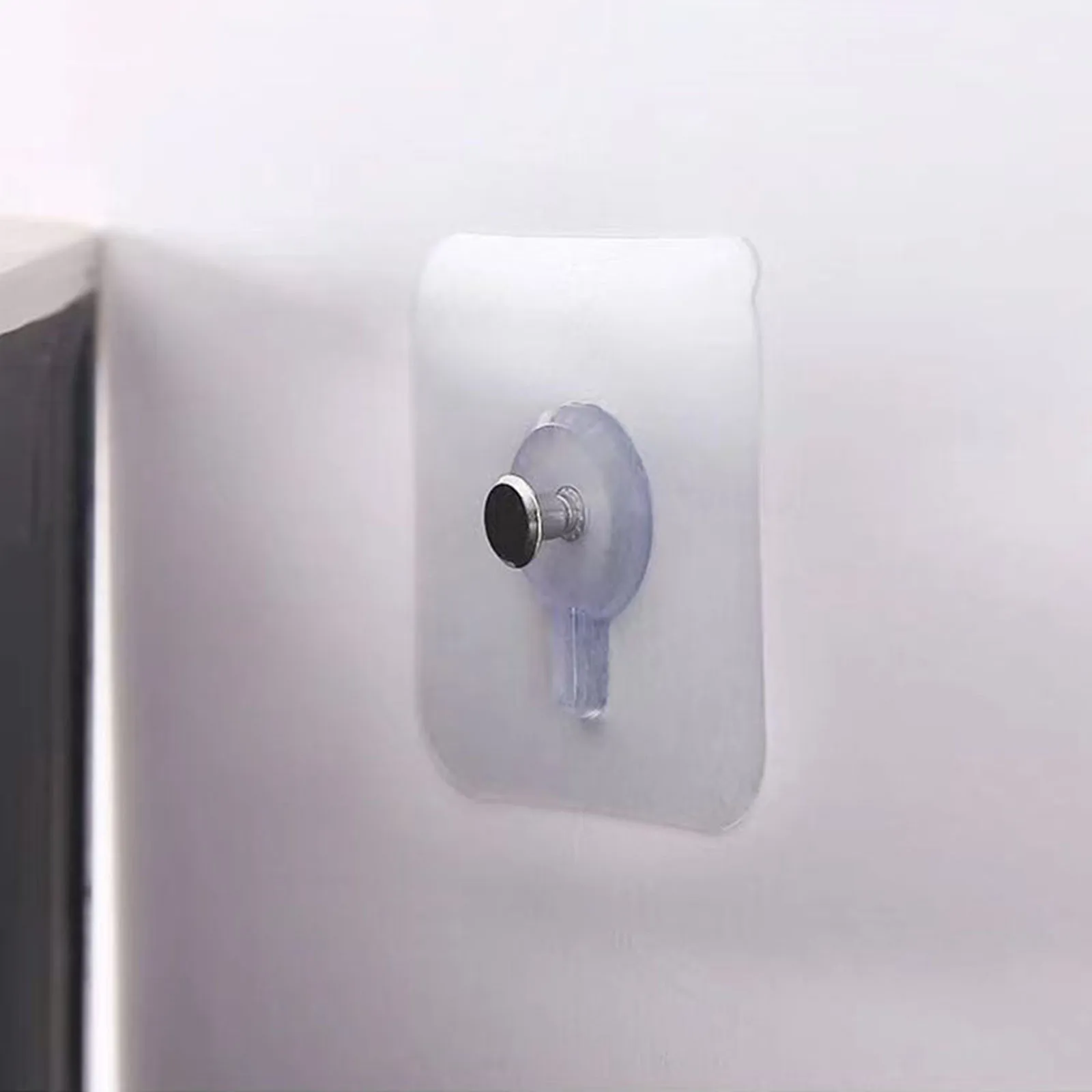 

Transparent Wall Nail Traceless Wall Hangers Nail Free Adhesive for Mount Wall Shelf Picture Hanging Kitchen