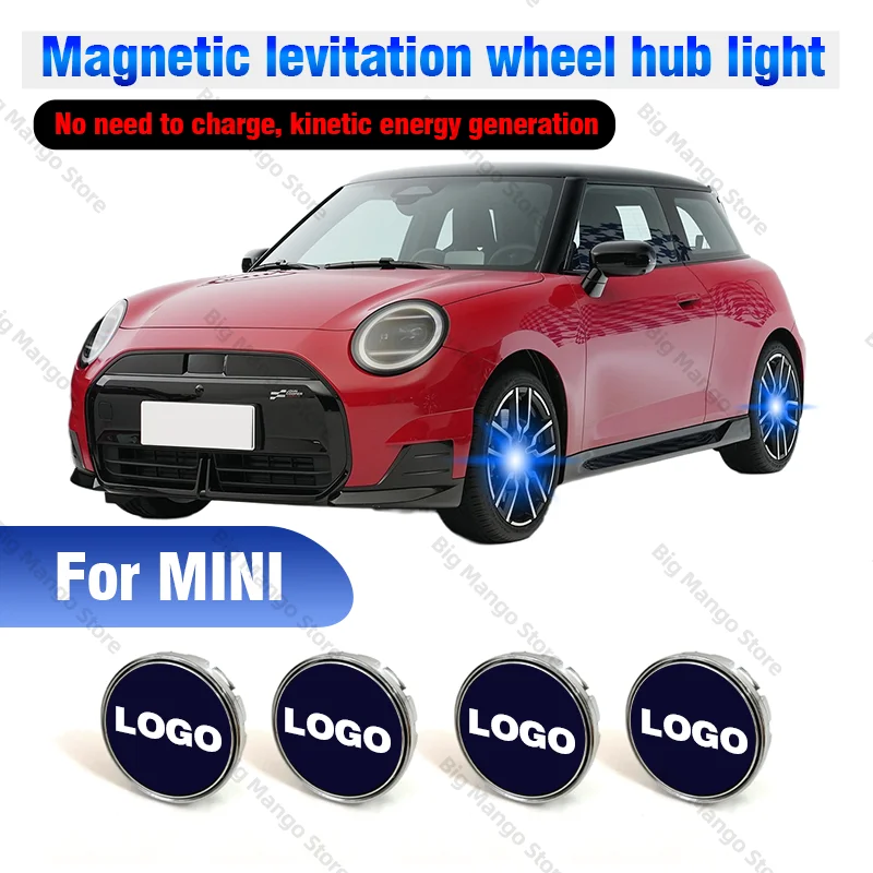 

Hub Light Car Wheel Caps Light Center Cover Lighting Cap Floating Illumination LED auto For BMW Mini Cooper One S JCW R55 R56