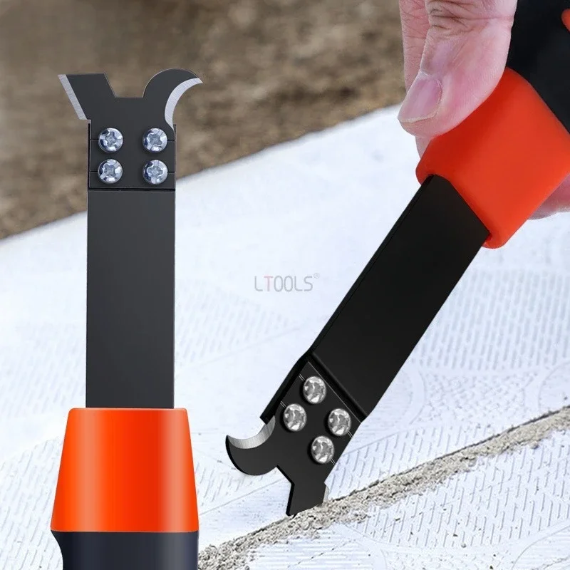 Newly Upgraded Gypsum Board Cutting Knife Cement Board Silicon Calcium Boards Scraper Including Blade Dust-free Cutting Tool DIY