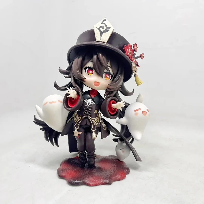 Genshin Q Ver figura de Anime Original, juguete de colección, Yae, Miko, Hu, Tao, Kamisato, Ayaka, Ganyu