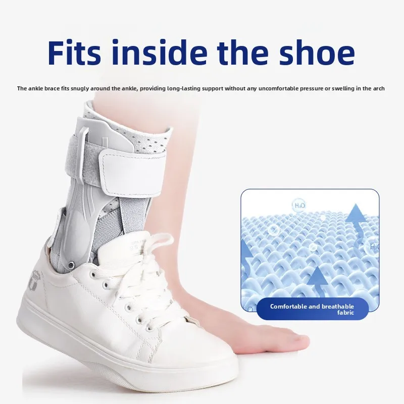 Ankle Injury Recovery Guard 2PCS Adjustable Joint Fix Brace Anti Rolling Support for Male Female Sports Rehabilitation Care