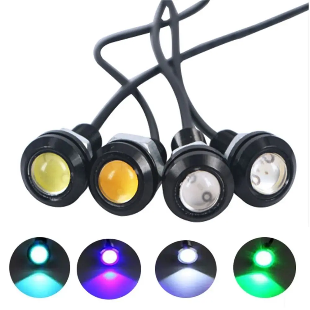 4Pcs Waterproof Spotlighting Car Lamps Marine Lighting Attracts Fish Lamp Boat Lights Underwater Fishing Light