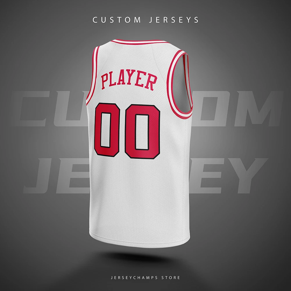 Trillest Team Uniforms Player Name and Number Printed Customized Basketball Jerseys