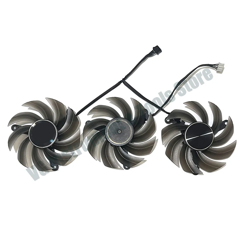 NEUER 83MM Lüfter für RTX 3060TI 3070 3080 GPU, Kompatibel mit PALIT RTX 3060TI 3070 3080 3080TI 3090 GamingPro Grafikkarten-Kühler – Detail 2
