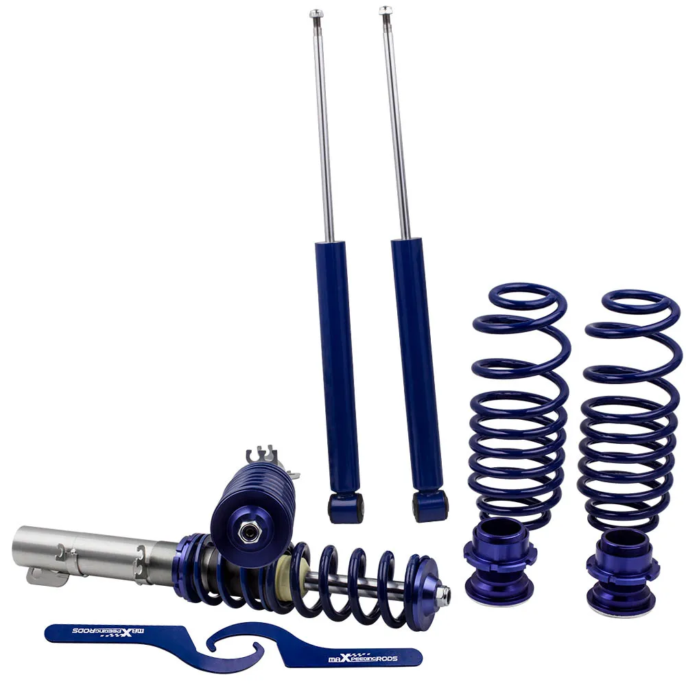 Coilover Suspension Kit Coilovers For VW Golf Mk4 MKIV 1J1 Seat Shock Absorber Coil Spring Shock Struts Coil Spring Suspensions