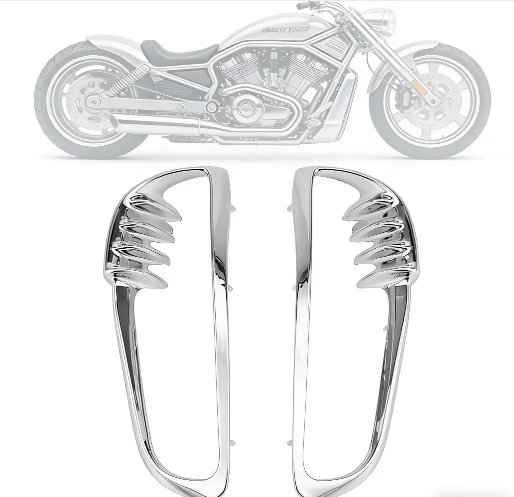 

Motorcycle Radiator Trim Bezels Guard For Harley V-ROD VRSC VRSCA VRSCD Night Rod 2001-2010 CNC Aluminum Protector