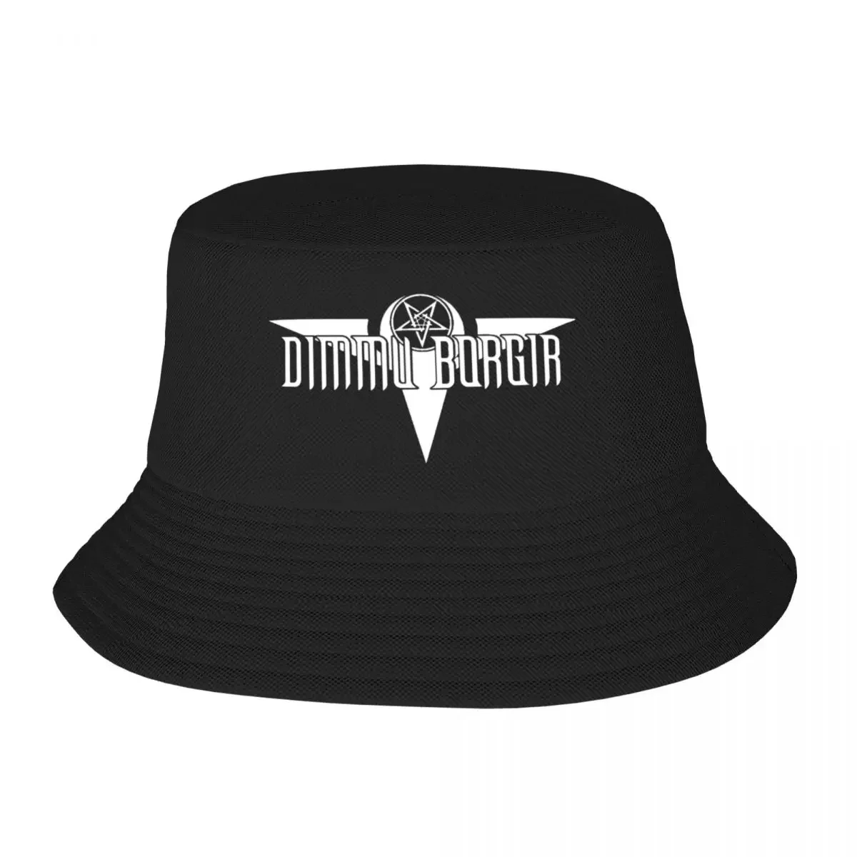 Women Bucket Hat Dimmu Borgir Logo Outfits Bob Hat Beach Hatwear Sun Caps Lightweight