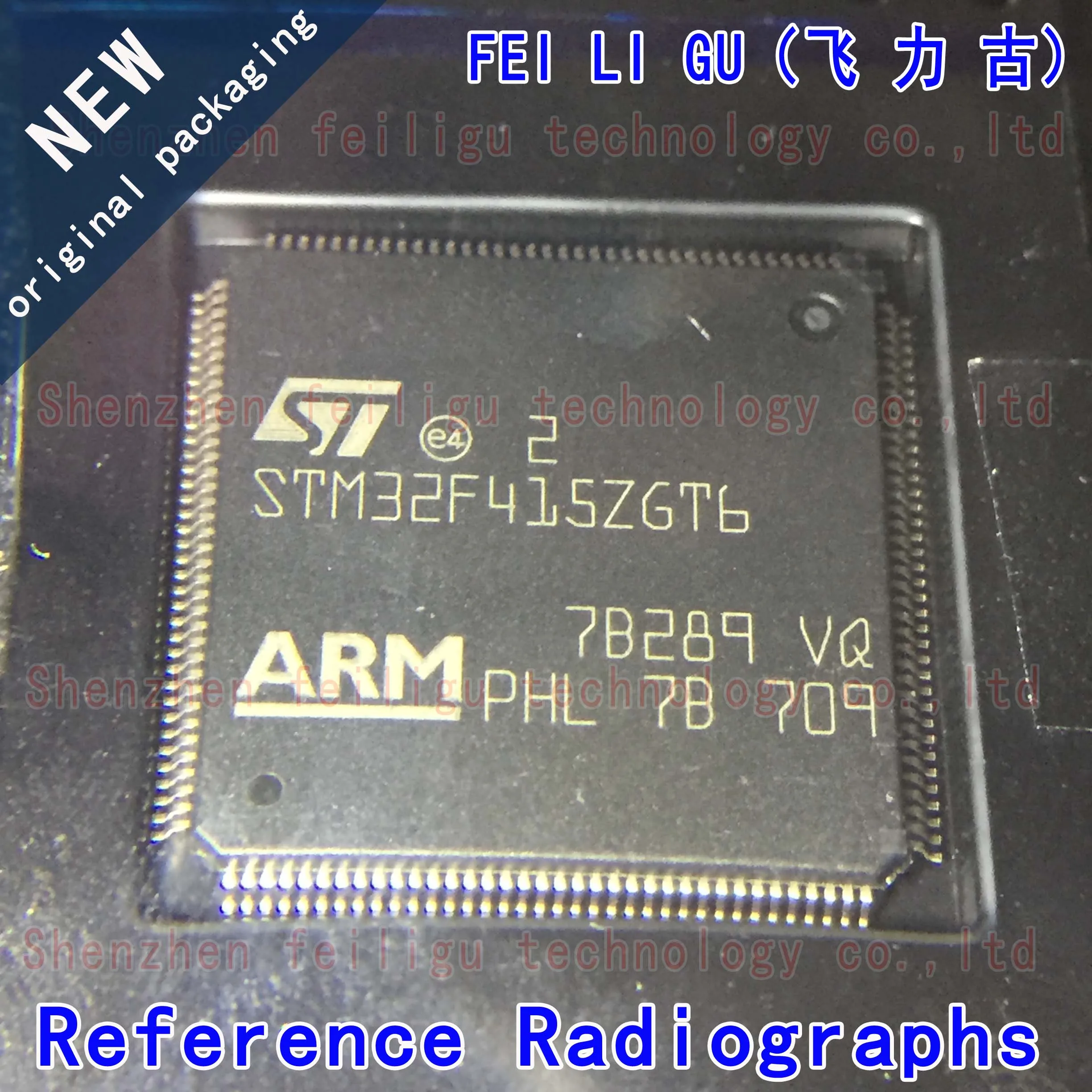 100% New original STM32F415ZGT6 STM32F415 package: LQFP144 32-bit microcontroller chip electronic components