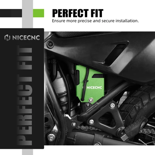 Imagen 2 del producto Protector de batería de motocicleta, cubierta protectora para Kawasaki KLR 650 KLR650 2008 2009 2010 2011 2012 2013 2014 2015 2016 2017 2018