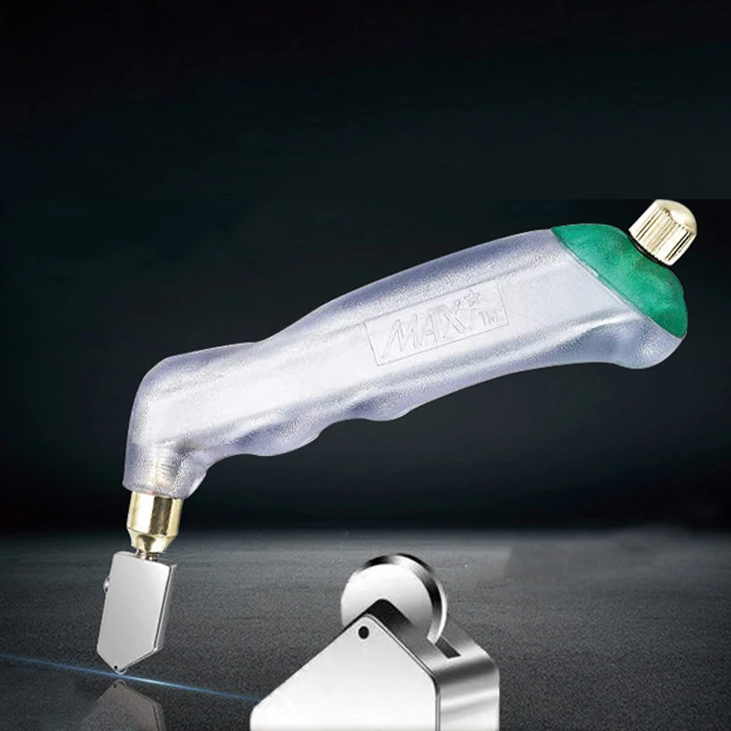 

Pistol Grip Glass Cutter Equipped with 6MM Oversized Cutter Head Can Be Used for Tungsten Carbide/glass/tile/mosaic Cutting