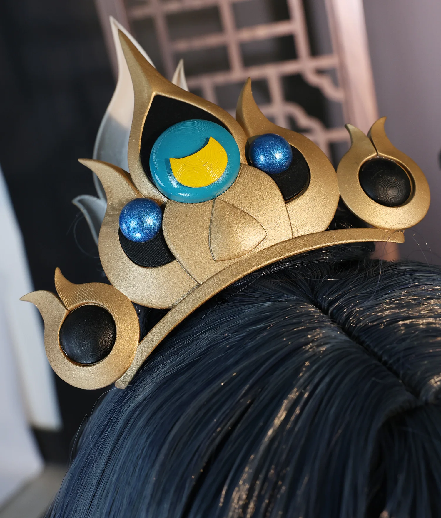 SSR Yunli تأثيري حلي ، مجموعة كاملة شعر مستعار ، هونكاي ستار السكك الحديدية ، يون لي