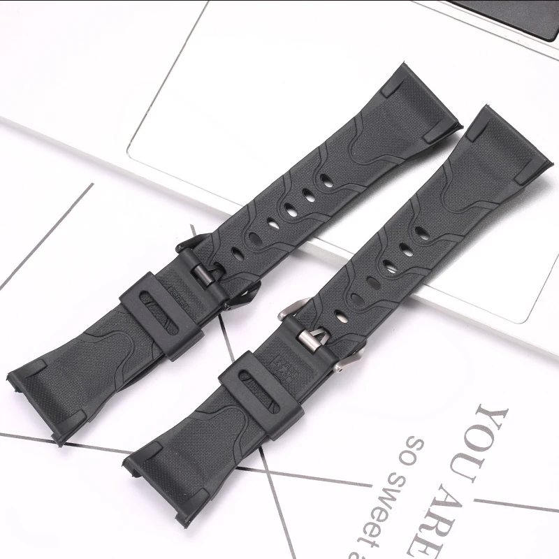 Resin Strap Watchband For Casio Pro Trek PRG-50 PRG-60 Strap Replace Men\'s Sports Waterproof Watch Prg 50 Wristband Accessories