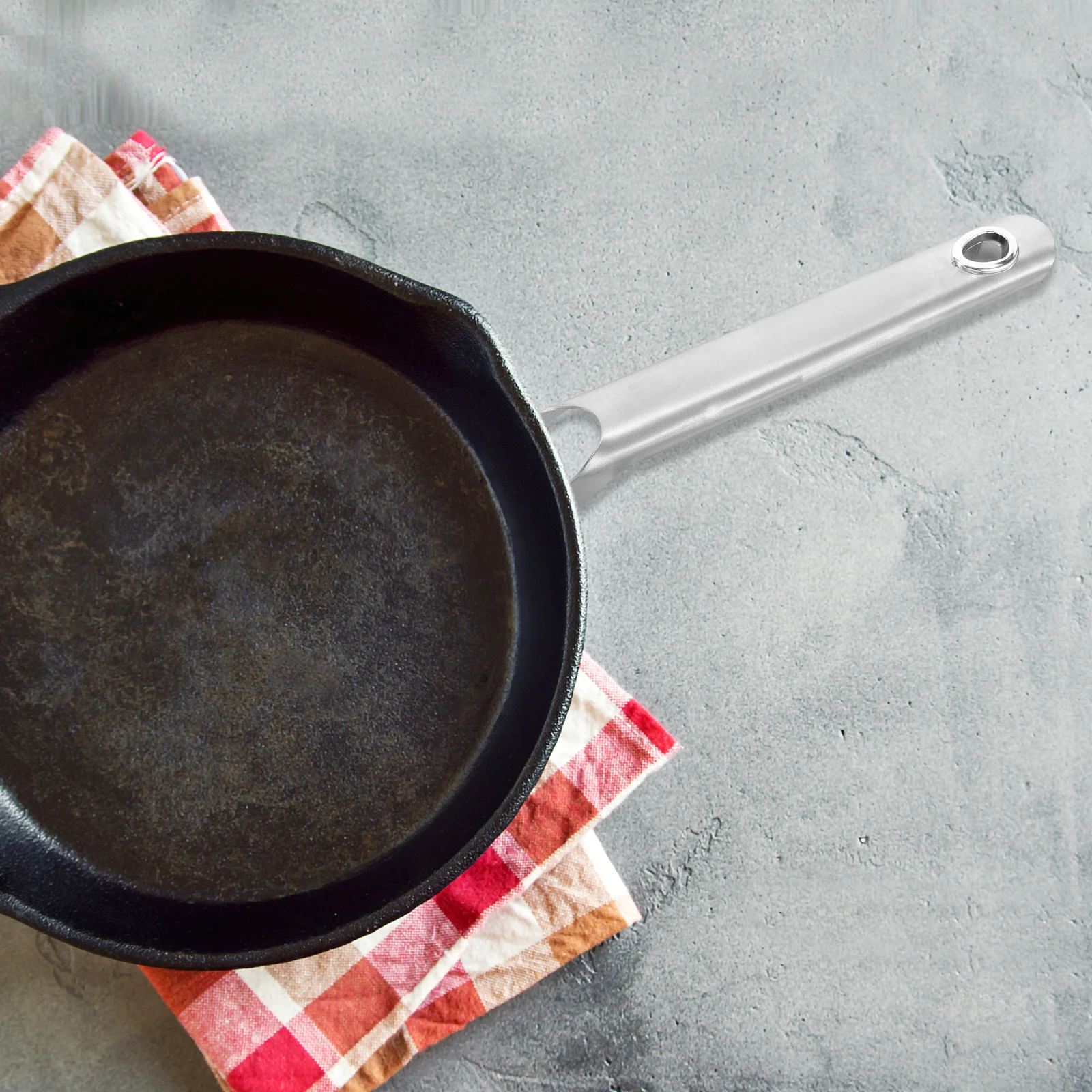 

Stainless Steel Pot Handle Replacement Anti Scald Cookware Handle Ergonomic Grip for Saucepan Frying Pan Kitchen Use