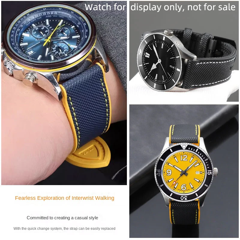 High quality rubber strap for Luminox bracelet 3703 3729 3741 3749 3781 3789 3745 3051 3080 men\'s 20mm 22mm 23mm 24mm watch band