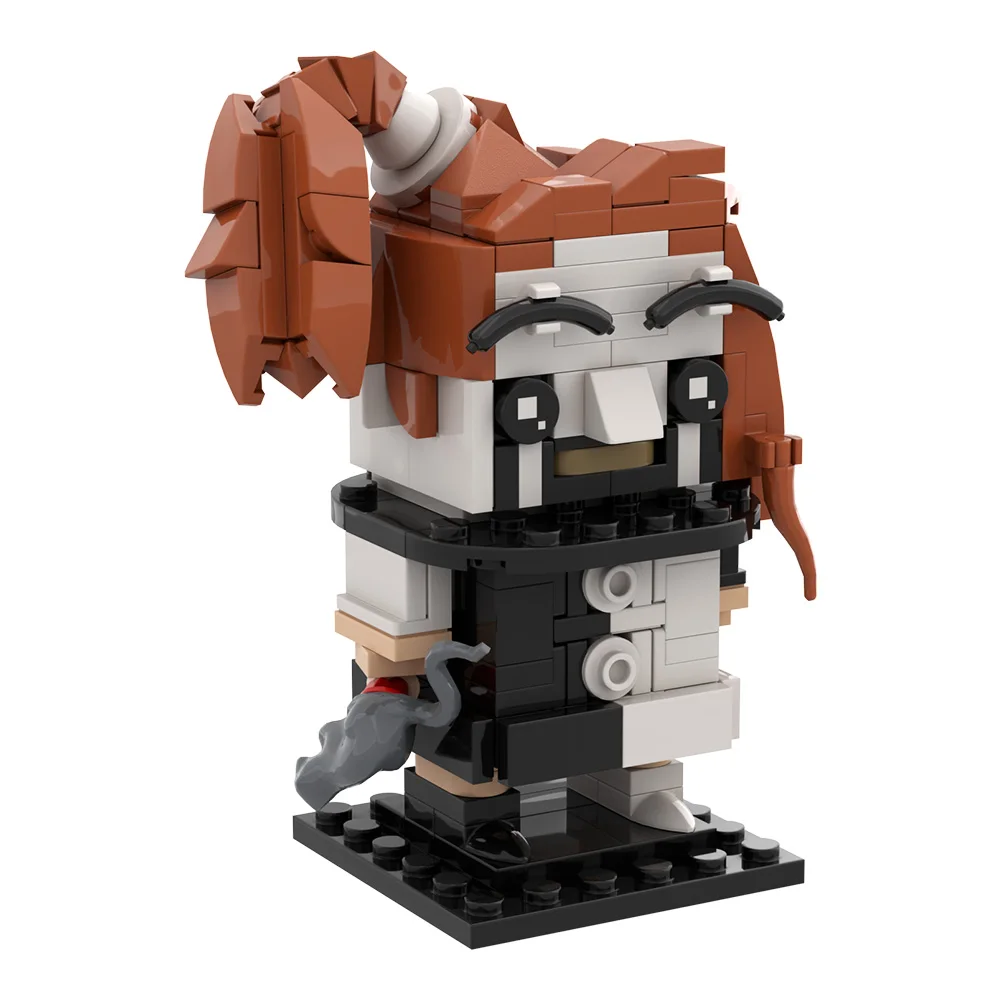 Gobricks MOC Kreativität Diy Kunst Der Clown Bausteine Modell Weihnachten stil Ziegel diy Zusammengebautes Spielzeug für Kinder Geschenk