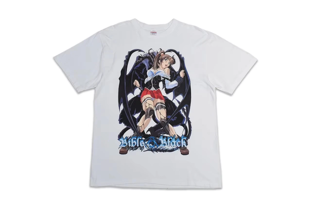 Bible Black Oversized Unisex T-shirt Streetwear Trendy Cotton New Model personality Clothes Y2k Short Sleeves high quality soft
