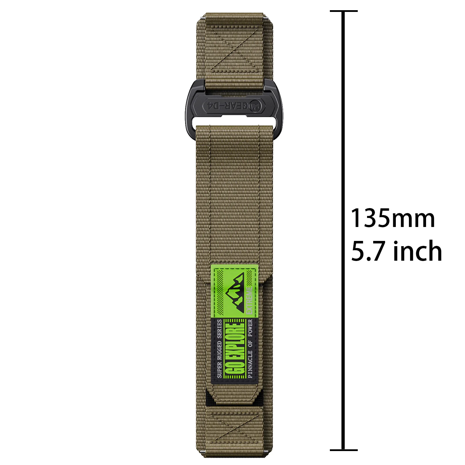 20mm 22mm Nylon Watch Strap for Garmin Forerunner 245/255/265, 20mm 22mm Universal Watch Band for Garmin vivoactive 3 MUSIC image 4