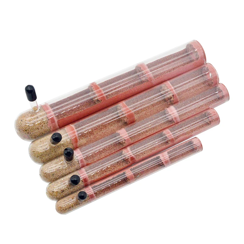 Various Sizes Ecological Ant Farm Bamboo Test Tube Ant Nest Plaster Tube Ant House for Pet Anthill Workshop Villa Queen Ant Home