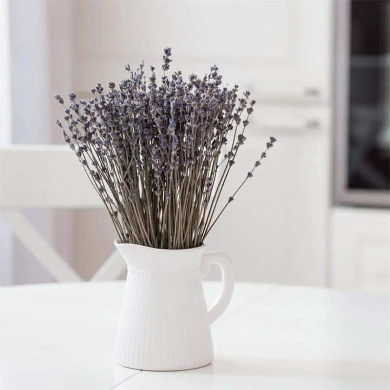 Dried Lavender Flowers 250-300 Stems 100% Natural Dry Lavender Bunches for Home Decoration, Home Fragrance, Handmade Soap Flower