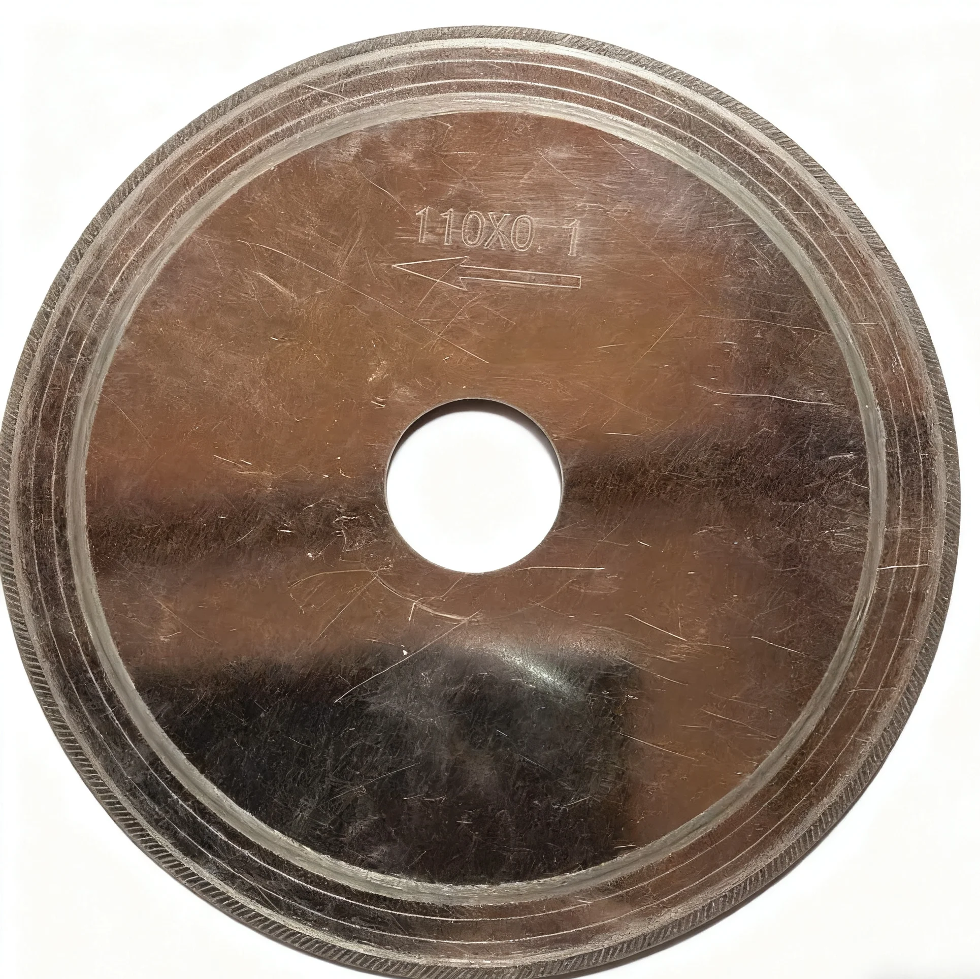 100Pcs 110mm Ultra-Thin Diamond Lapidary Saw Blade Cutting Disc 20mm Arbor for Gemstone Jewelry Stone