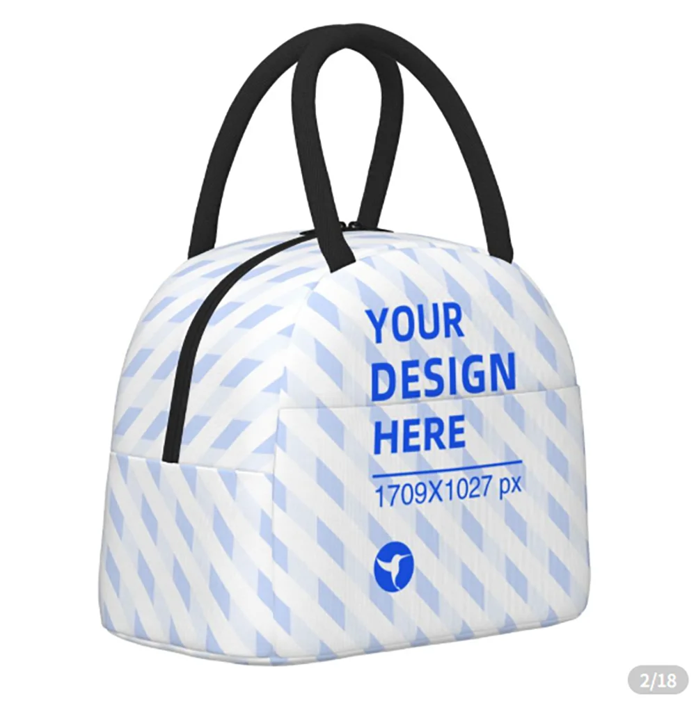 Maßgeschneiderte Lunchtaschen, isolierte Bento-Box, wasserdichte Lunchtasche, Picknicktaschen, Kühltasche für Damen, Kinder, Schule