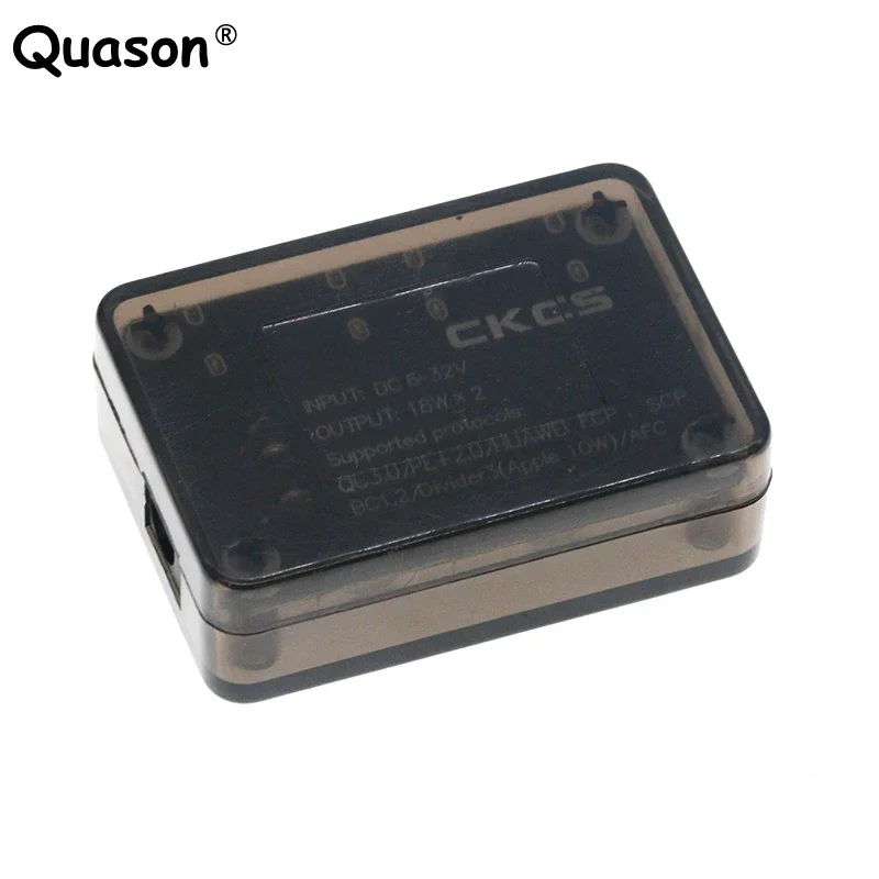 QC3.0 QC2.0 Car USB Charging Buck Module Step Down Fast Quick Car Charger Board 24V 12V to 5V 9V Voltage Regulator DC Dual USB