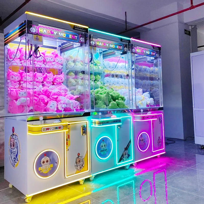 Customize The Appearance Claw Machine Arcade Free Design Juego De Grua Coin Operated Mini Stuffed Toy Plush Crane Game Machine