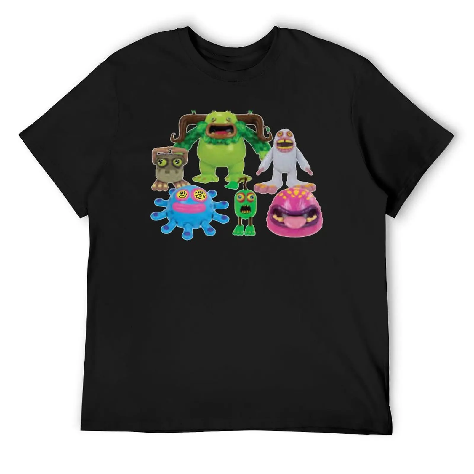 

Copie de characters Wubbox My singing Monsters T-Shirt Funny t-shirt plus size tops animal prinfor boys workout shirts for men
