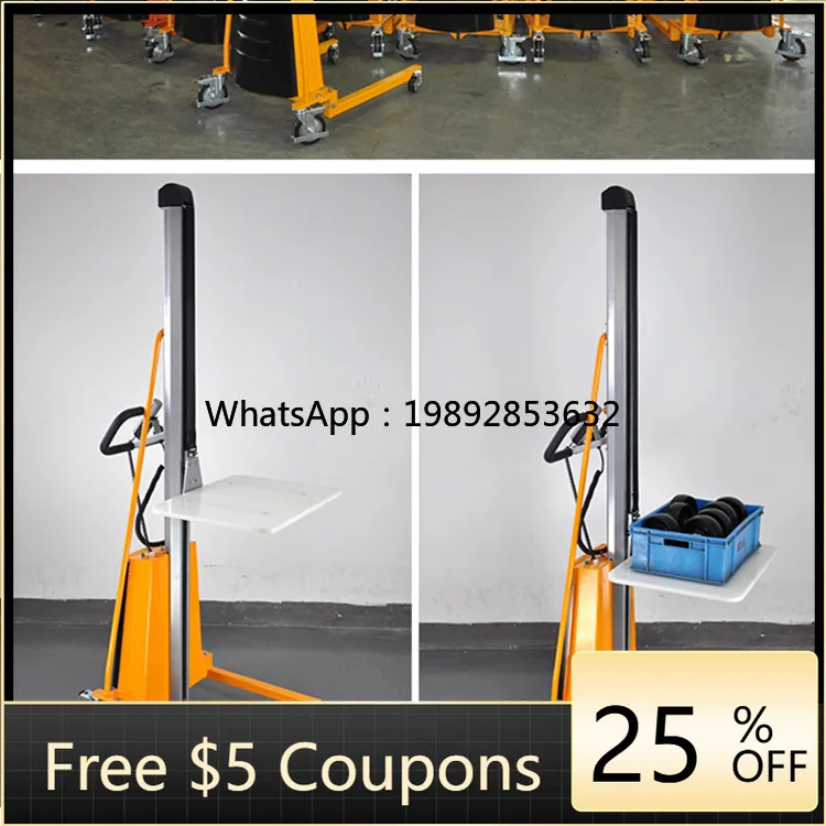 

LYY Mini Forklift Workstation Truck Electric Workstation Truck Lightweight Electric Pallet Mini Lift Truck1